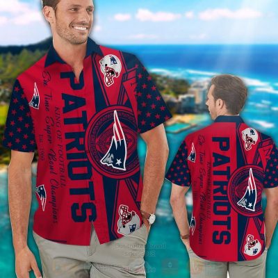 Nfl New England Patriots Men Woman Hawaiian Shirt, Short - Hot Sale 2025