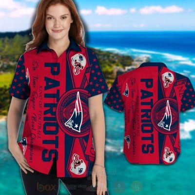 Nfl New England Patriots Men Woman Hawaiian Shirt, Short - Hot Sale 2025