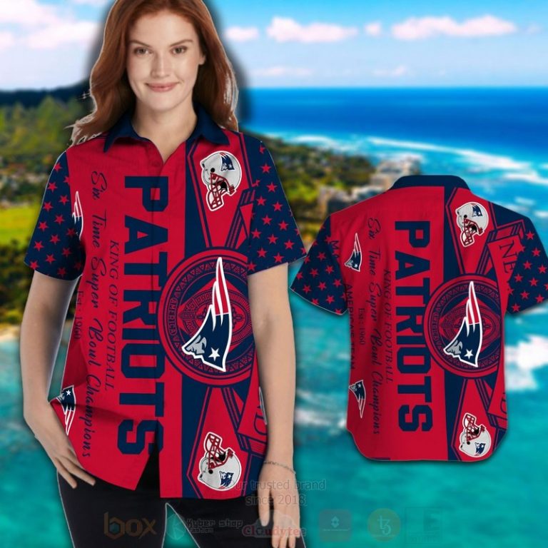 Nfl New England Patriots Men Woman Hawaiian Shirt, Short - Hot Sale 2025