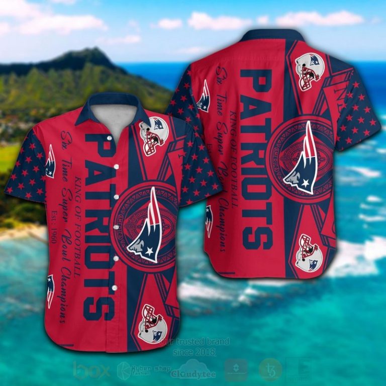 Nfl New England Patriots Men Woman Hawaiian Shirt, Short - Hot Sale 2025