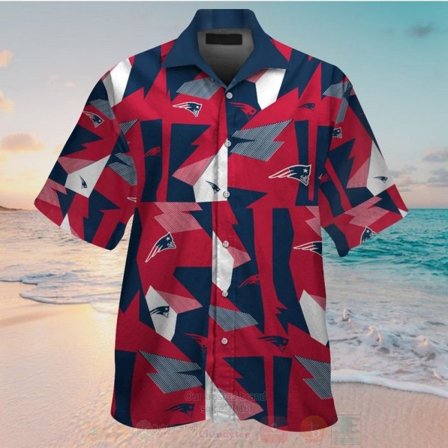 Nfl New England Patriots Red-Navy Hawaiian Shirt, Short - Hot Sale 2025