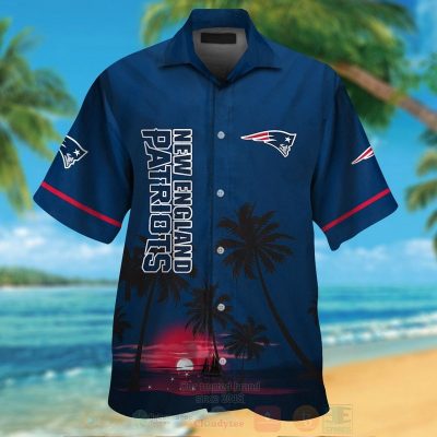 Nfl New England Patriots Sun Hawaiian Shirt, Short - Hot Sale 2025