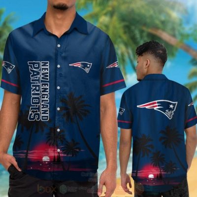 Nfl New England Patriots Sun Hawaiian Shirt, Short - Hot Sale 2025