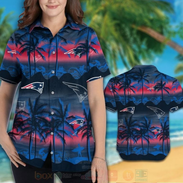 Nfl New England Patriots Surf Hawaiian Shirt, Short - Hot Sale 2025