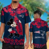Nfl New England Patriots And Mickey Mouse Hawaiian Shirt Short 1 768x768 1.jpg - demo10