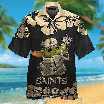 Nfl New Orleans Saints Baby Yoda Hawaiian Shirt, Short - Hot Sale 2025