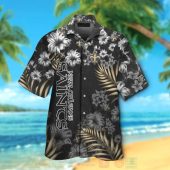 Nfl New Orleans Saints Black Hawaiian Shirt Short.jpg - demo10