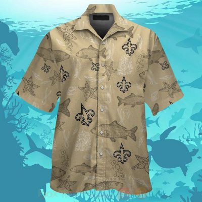 Nfl New Orleans Saints Fish Hawaiian Shirt, Short - Hot Sale 2025