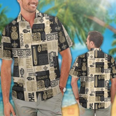 Nfl New Orleans Saints Pineapple Hawaiian Shirt, Short - Hot Sale 2025
