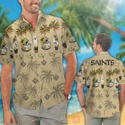 Nfl New Orleans Saints Rugby Hat Hawaiian Shirt, Short - Hot Sale 2025