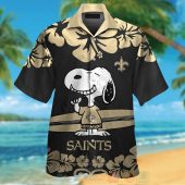 Nfl New Orleans Saints And Snoopy Hawaiian Shirt Short.jpg - demo10