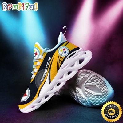 NFL Pittsburgh Steelers Sneaker Max Soul Shoes Hot Special Gift For Fans