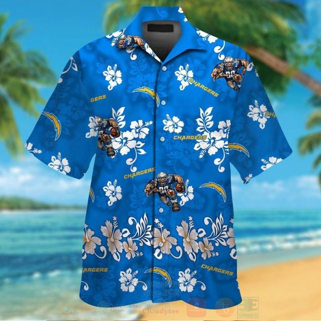 Nfl San Diego Chargers Hawaiian Shirt, Short - Hot Sale 2025