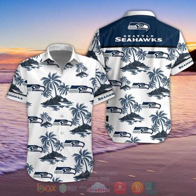 Nfl Seattle Seahawks Palm Tree Hawaiian Shirt, Shorts - Hot Sale 2025