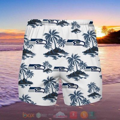 Nfl Seattle Seahawks Palm Tree Hawaiian Shirt, Shorts - Hot Sale 2025