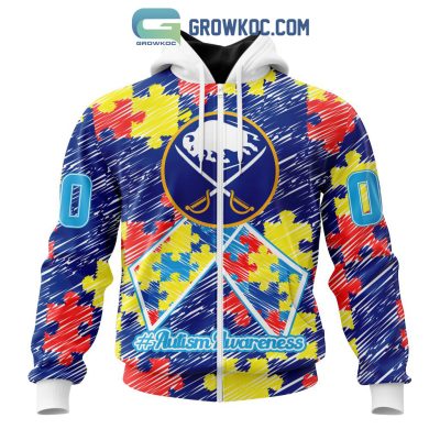 NHL Buffalo Sabres Puzzle Autism Awareness Personalized Hoodie T Shirt