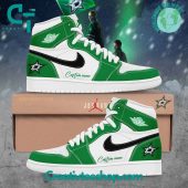 Nhl Dallas Stars 2024 Stanley Cup Playoffs Air Jordan 1 Sneaker - demo10