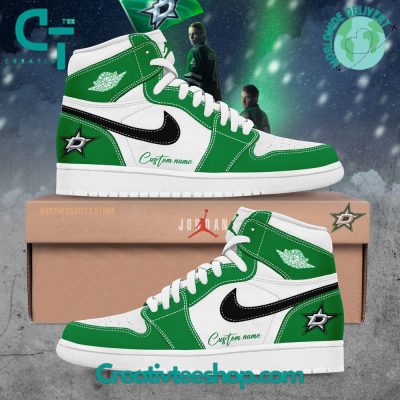NHL Dallas Stars 2024 Stanley Cup Playoffs Air Jordan 1 Sneaker - soulcals.com