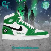 Nhl Dallas Stars 2024 Stanley Cup Playoffs Air Jordan 1 Sneaker - demo10