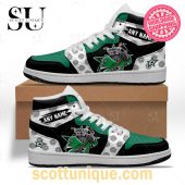 NHL Dallas Stars Special Team Mascot Air Jordan 1 High Top Sneakers -Soulcals.com