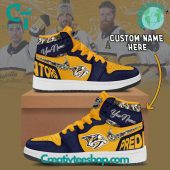 NHL Nashville Predators Air Jordan 1 Sneaker - soulcals.com