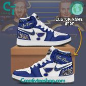 NHL St. Louis Blues Air Jordan 1 Sneaker - soulcals.com