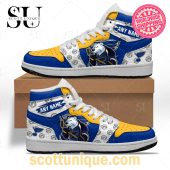NHL St. Louis Blues Special Team Mascot Air Jordan 1 High Top Sneakers -Soulcals.com
