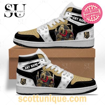 NHL Vegas Golden Knights Special Team Mascot Air Jordan 1 High Top Sneakers -Soulcals.com