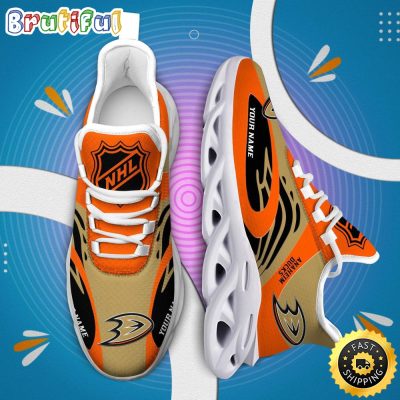 NHL Anaheim Ducks Personalized Max Soul Shoes