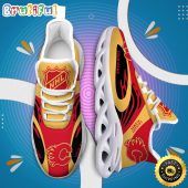 NHL Calgary Flames Personalized Max Soul Shoes