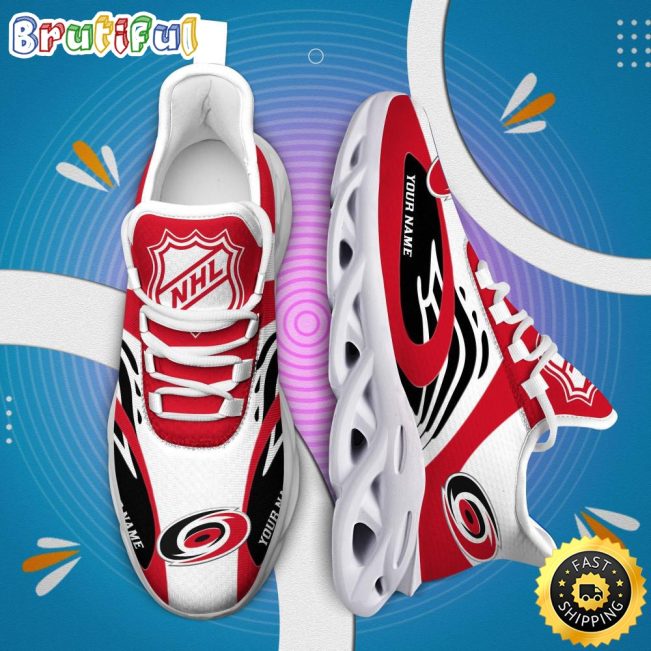 NHL Carolina Hurricanes Personalized Max Soul Shoes