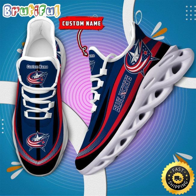 NHL Columbus Blue Jackets Clunky Max Soul Shoes