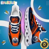 NHL Edmonton Oilers Personalized Max Soul Shoes