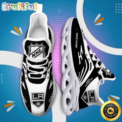 NHL Los Angeles Kings Personalized Max Soul Shoes