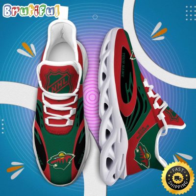 NHL Minnesota Wild Personalized Max Soul Shoes