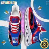 NHL New York Rangers Personalized Max Soul Shoes