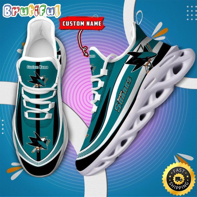 NHL San Jose Sharks Clunky Max Soul Shoes