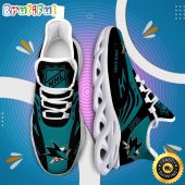 NHL San Jose Sharks Personalized Max Soul Shoes