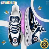 NHL Winnipeg Jets Personalized Max Soul Shoes