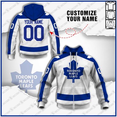Personalize name and number hoodie 1980-81 Darryl Sittler Toronto Maple Leafs Game Worn Jersey