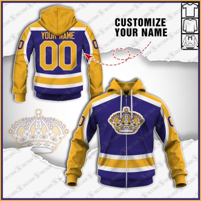 Personalize Name and Number Los Angeles Kings Game Worn Jersey 1982-83 Bernie Nicholls