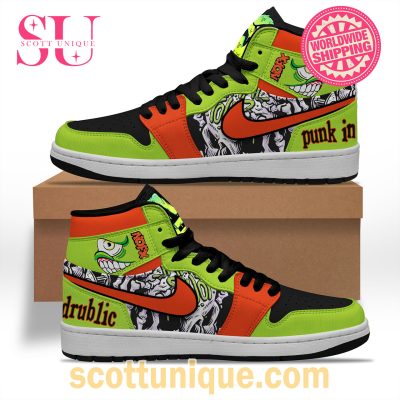 NOFX The Show Tour 2024 Skull Air Jordan 1 Shoes -Soulcals.com
