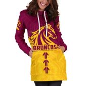 Nrl Brisbane Broncos Aboriginal Women Hoodie Dress 4.jpg - demo10