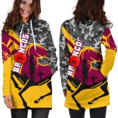 Nrl Brisbane Broncos Anzac Day Camo Style Women Hoodie Dress 1.jpg - demo10