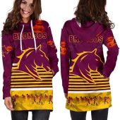 Nrl Brisbane Broncos Anzac Day Simple Style Women Hoodie Dress 1.jpg - demo10