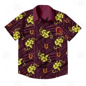 Nrl Brisbane Broncos Custom Name Number Tribal Hawaiian Shirt 5440.jpg - demo10