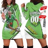 NRL Canberra Raiders Custom Name Women Hoodie Dress