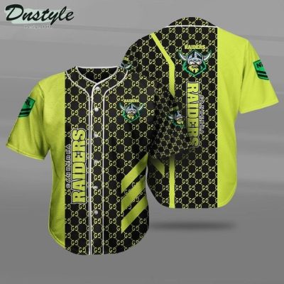 NRL Canberra Raiders GC Style Baseball Jersey