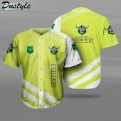 NRL Canberra Raiders Lime Baseball Jersey