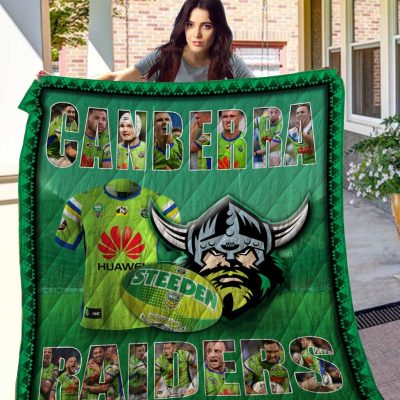 NRL Canberra Raiders Quilt Blanket V2